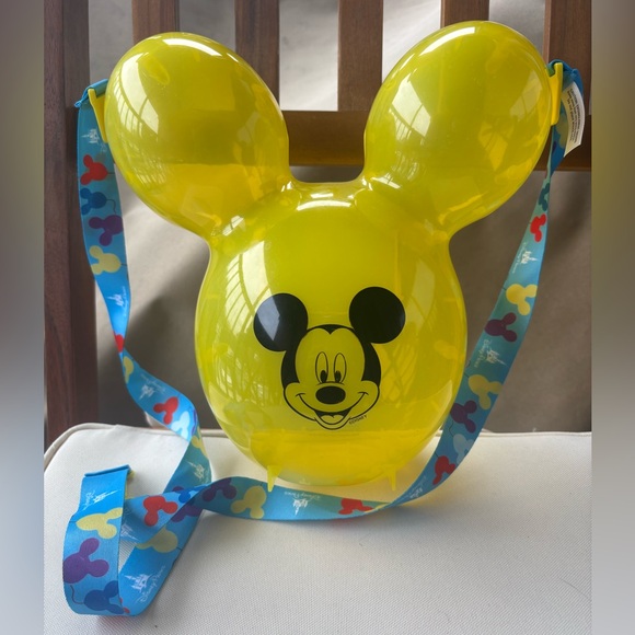 Mickey balloon popcorn bucket - yellow - Picture 1 of 2